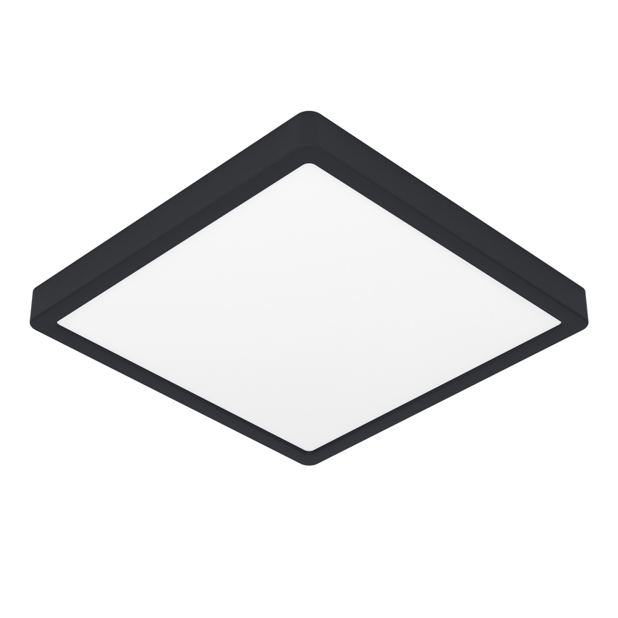 Eglo - LED RGBW dæmpbar loftlampe til badeværelse LED/13,5W/230V 2700-6500K 29,5x29,5 cm IP44 sort