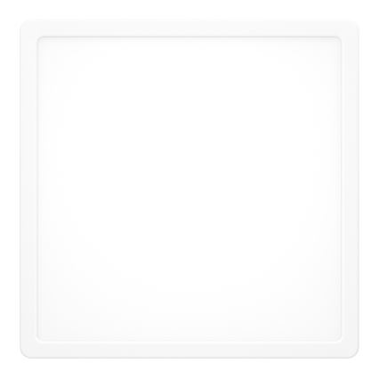 Eglo - LED RGBW Dæmpbar badeværelsesloftlampe LED/13,5W/230V 2700-6500K 29,5x29,5 cm IP44 hvid