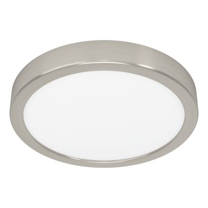 Eglo - LED RGBW, dæmpbar badeværelsesloftlampe LED/11,2W/230V 2700-6500K Ø 21,1 cm IP44 mat krom