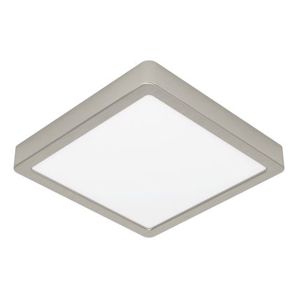 Eglo - LED RGBW dæmpbar badeværelsesloftlampe LED/10,5W/230V 2700-6500K 22x22 cm IP44 mat krom