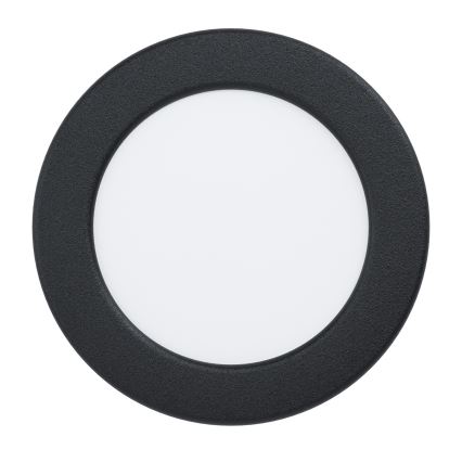 Eglo - LED indbygningsspot LED/6,3W/230V 2700/4000/6500K Ø 11,9 cm sort