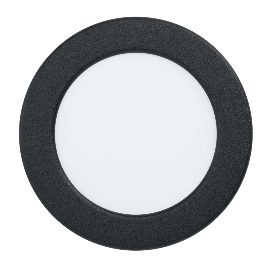 Eglo - LED indbygningsspot LED/6,3W/230V 2700/4000/6500K Ø 11,9 cm sort