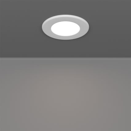 Eglo - Sæt med 3 LED-indbygningsspots LED/3,7W/230V 2700/4000/6500K Ø 8,8 cm, hvid