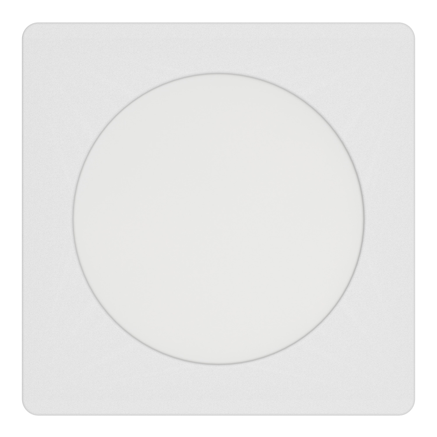 Eglo - LED-indbygningsarmatur LED/6,3W/230V 2700/4000/6500K 11,9x11,9 cm hvid