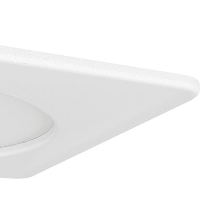 Eglo - LED-indbygningsarmatur LED/6,3W/230V 2700/4000/6500K 11,9x11,9 cm hvid