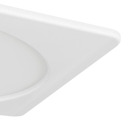 Eglo - LED indbygningsspot LED/10,5W/230V 2700/4000/6500K 16,6x16,6 cm sort