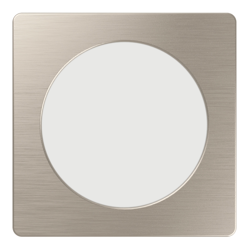 Eglo - LED indbygningsspot LED/6,3W/230V 2700/4000/6500K 11,9x11,9 cm mat krom