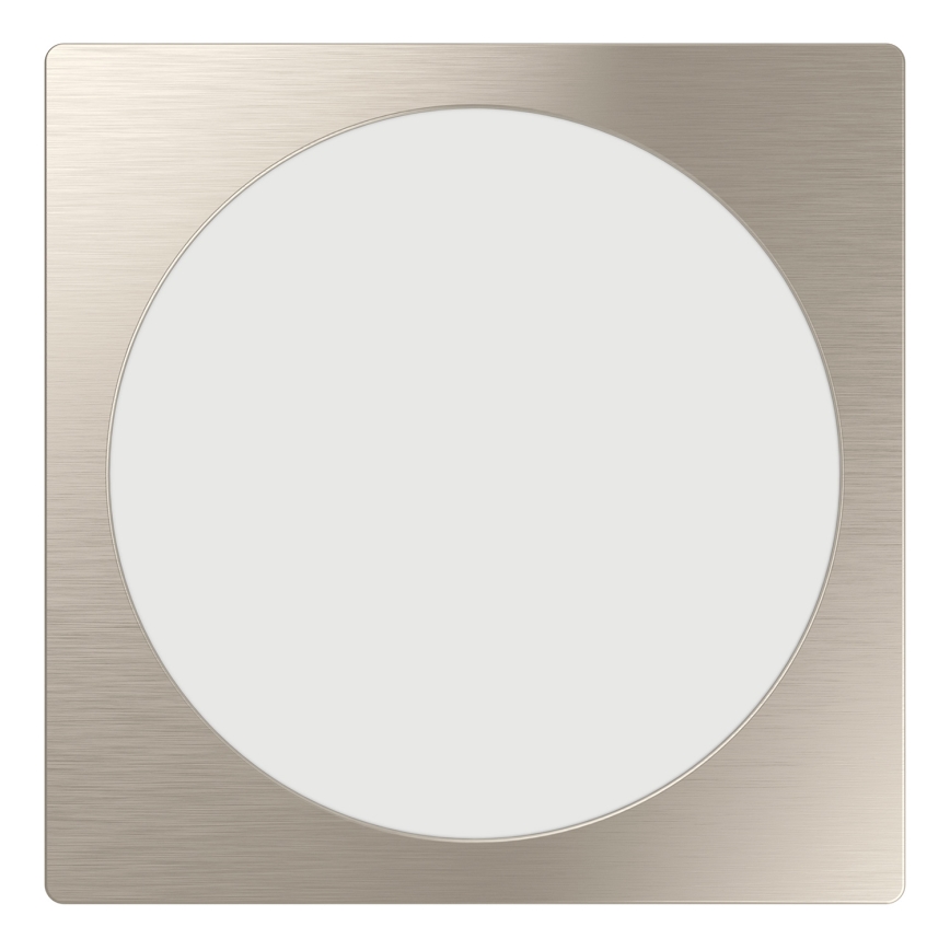 Eglo - LED indbygningsarmatur LED/18,5W/230V 2700/4000/6500K 21,6x21,6 cm mat krom