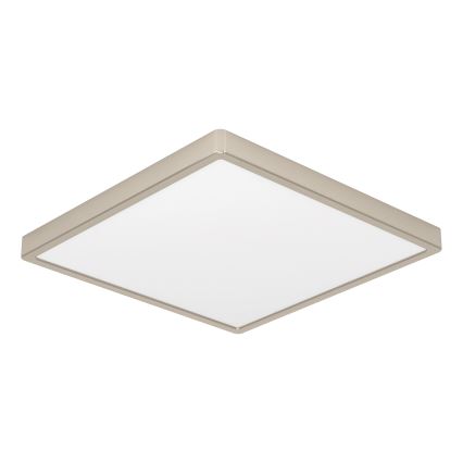 Eglo - LED RGBW dæmpbar loftlampe til badeværelse LED/17,8W/230V 2700-6500K 39x39 cm IP44 mat krom