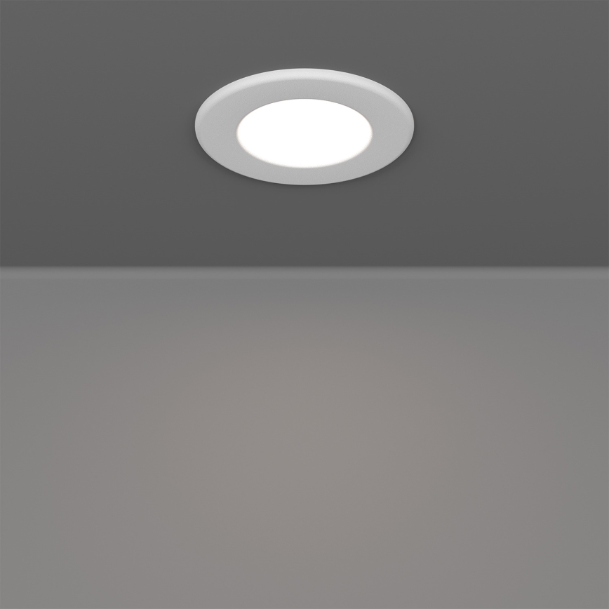 Eglo - Sæt 3x LED RGBW, dæmpbare indbygningsspots til badeværelse LED/2,8W/230V 2700-6500K Ø 8,8 cm IP44 hvid