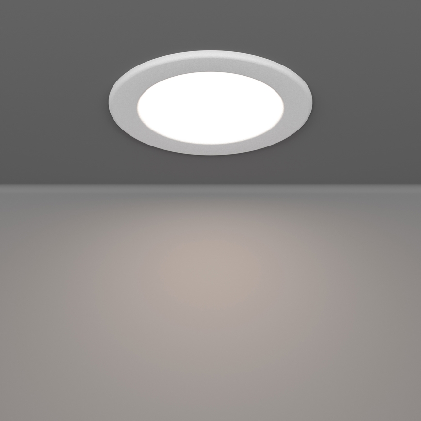 Eglo - LED RGBW, dæmpbar indbygningsspot til badeværelset, LED/5W/230V, 2700-6500K, Ø 12 cm, IP44, hvid