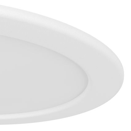Eglo - LED RGBW Dæmpbar badeværelses indbygningsspot LED/9,5W/230V 2700-6500K Ø 16,8 cm IP44 hvid
