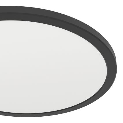 Eglo - LED loftlampe til badeværelse LED/18,5W/230V 2700K/4000K/6500K diameter 38,9 cm IP44 sort