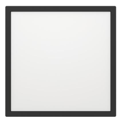 Eglo - LED loftlampe til badeværelse LED/13,4W/230V 2700/4000/6500K 29x29 cm IP44 sort