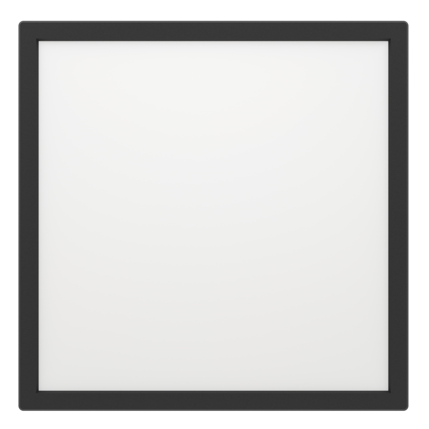 Eglo - LED loftlampe til badeværelse LED/13,4W/230V 2700/4000/6500K 29x29 cm IP44 sort