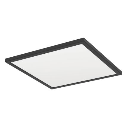 Eglo - LED loftlampe til badeværelse LED/17,6W/230V 2700/4000/6500K 39x39 cm IP44 sort