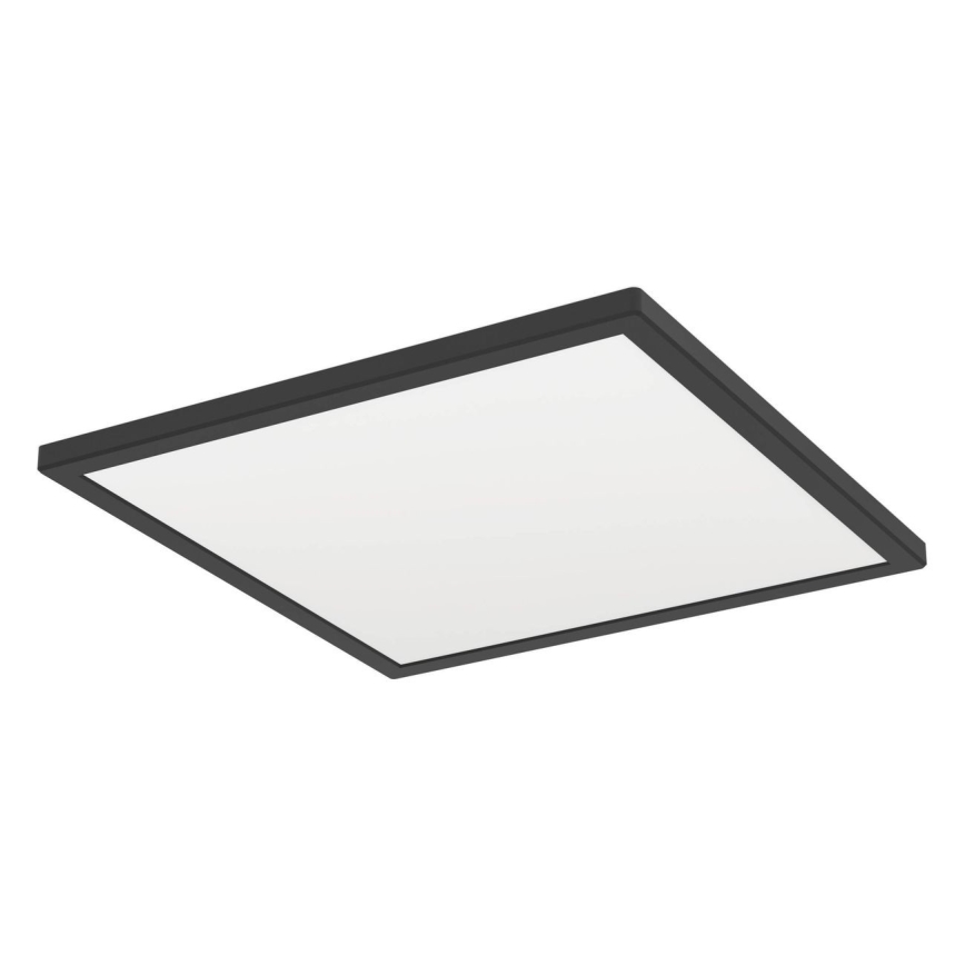 Eglo - LED loftlampe til badeværelse LED/17,6W/230V 2700/4000/6500K 39x39 cm IP44 sort