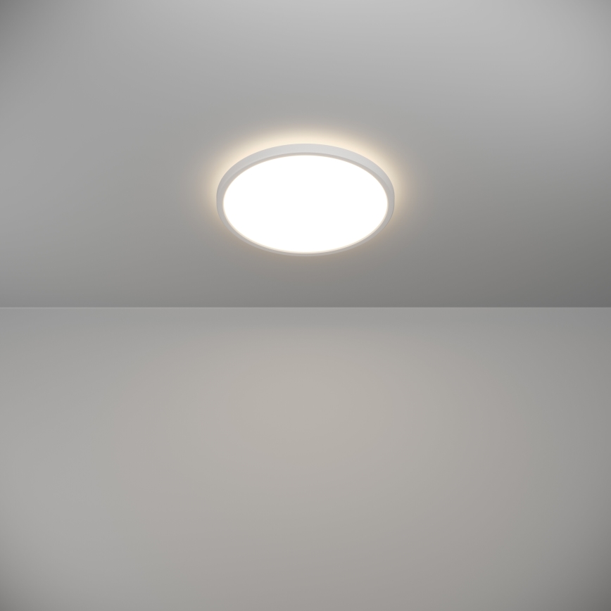 Eglo - LED loftlampe til badeværelse LED/13,9W/230V 2700/4000/6500K diameter 30 cm IP44 hvid