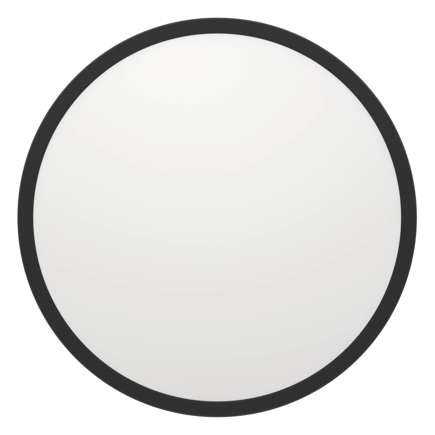Eglo - LED loftlampe til badeværelse dæmpbar LED/16,8W/230V 2700-6500K diameter 50 cm IP44 sort + fjernbetjening