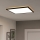 Eglo 901457 - LED loftlampe til badeværelse dæmpbar LED/17W/230V 2700-6500K 50x50 cm IP44 sort + fjernbetjening