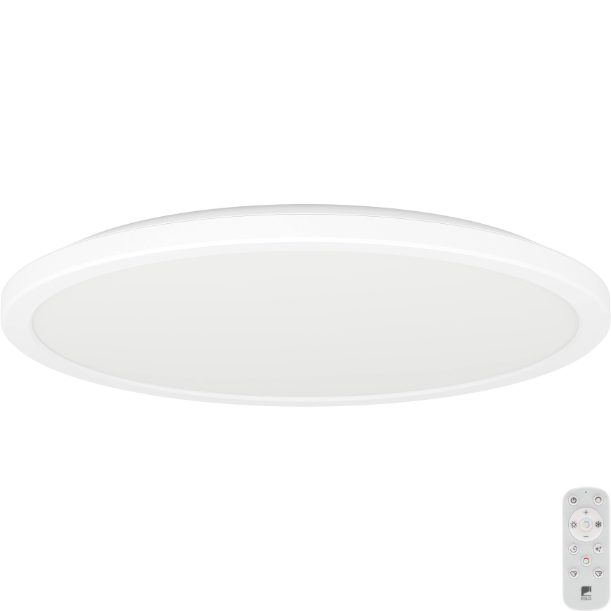 Eglo - LED loftlampe til badeværelse dæmpbar LED/18,5W/230V 2700-6500K diameter 38,9 cm IP44 hvid + fjernbetjening