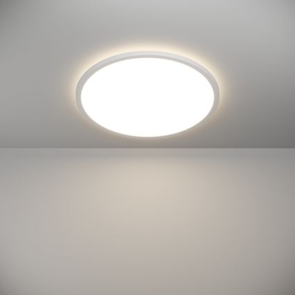 Eglo - LED loftlampe til badeværelse dæmpbar LED/16,8W/230V 2700-6500K pr.50 cm IP44 hvid + fjernbetjening
