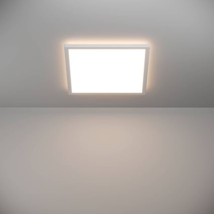Eglo - LED loftlampe til badeværelse dæmpbar LED/17,6W/230V 2700-6500K 39x39 cm IP44 hvid + fjernbetjening