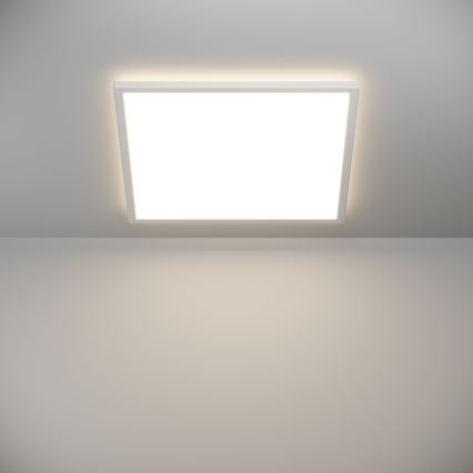 Eglo - LED loftlampe til badeværelse dæmpbar LED/17W/230V 2700-6500K 50x50 cm IP44 hvid + fjernbetjening