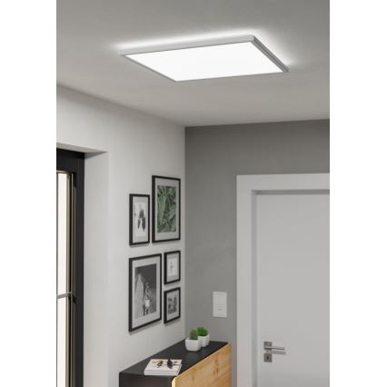 Eglo - LED loftlampe til badeværelse dæmpbar LED/17W/230V 2700-6500K 50x50 cm IP44 hvid + fjernbetjening