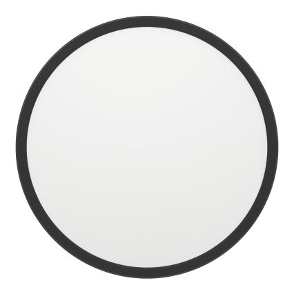 Eglo - LED loftlampe til badeværelse m. RGBW-farver dæmpbar LED/13,9W/230V 2700-6500K diameter 30 cm IP44 sort ZigBee