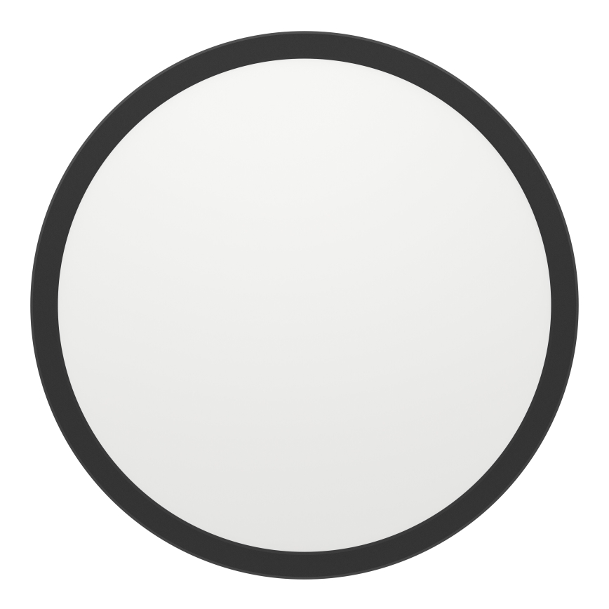 Eglo - LED m. RGBW-farver Loftlampe til badeværelse dæmpbar LED/18,5W/230V 2700-6500K pr.38,9cm IP44 sort ZigBee