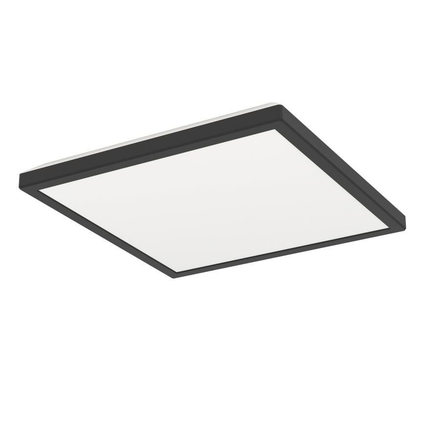Eglo - LED m. RGBW-farver Loftlampe til badeværelse dæmpbar LED/13,4W/230V 2700-6500K 29x29 cm IP44 sort