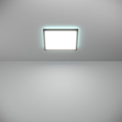 Eglo - LED m. RGBW-farver Loftlampe til badeværelse dæmpbar LED/13,4W/230V 2700-6500K 29x29 cm IP44 sort