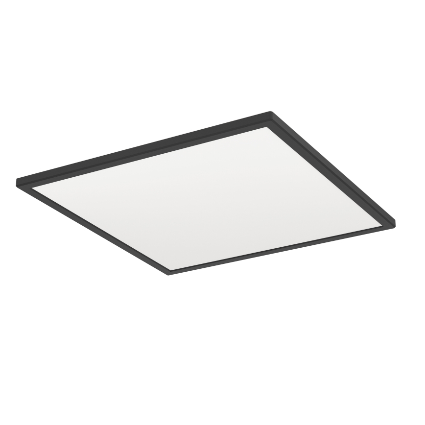 Eglo - LED m. RGBW-farver Loftlampe til badeværelse dæmpbar LED/17W/230V 2700-6500K 50x50cm IP44 sort ZigBee
