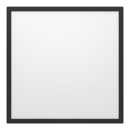 Eglo - LED m. RGBW-farver Loftlampe til badeværelse dæmpbar LED/17W/230V 2700-6500K 50x50cm IP44 sort ZigBee