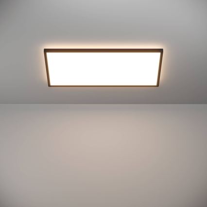 Eglo - LED m. RGBW-farver Loftlampe til badeværelse dæmpbar LED/17,2W/230V 2700-6500K 30x57cm IP44 sort ZigBee
