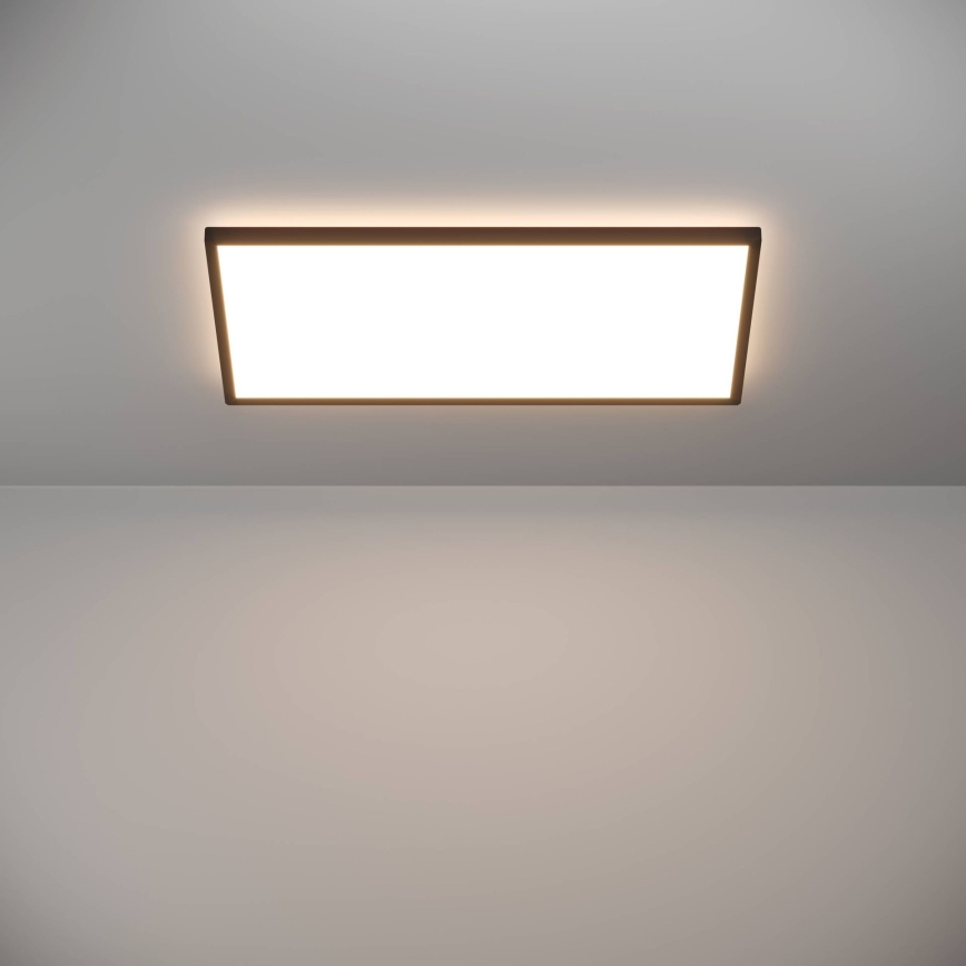 Eglo - LED m. RGBW-farver Loftlampe til badeværelse dæmpbar LED/17,2W/230V 2700-6500K 30x57cm IP44 sort ZigBee