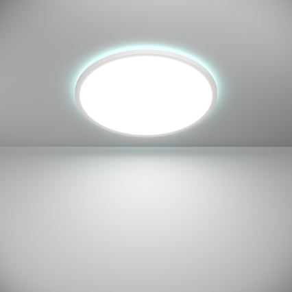 Eglo - LED Loftlampe til badeværelse m. RGBW-farver dæmpbar LED/16,8W/230V 2700-6500K diameter 50 cm IP44 hvid ZigBee