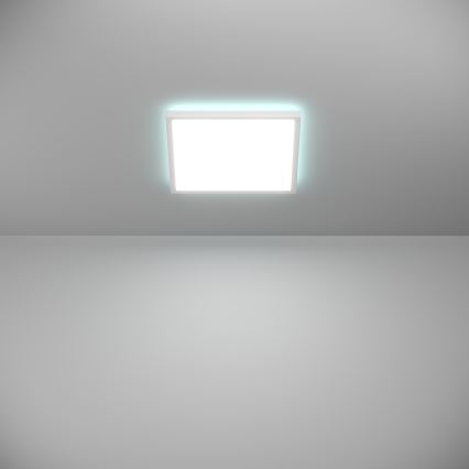 Eglo - LED Loftlampe til badeværelse m. RGBW-farver dæmpbar LED/13,4W/230V 2700-6500K 29x29 cm IP44 hvid ZigBee