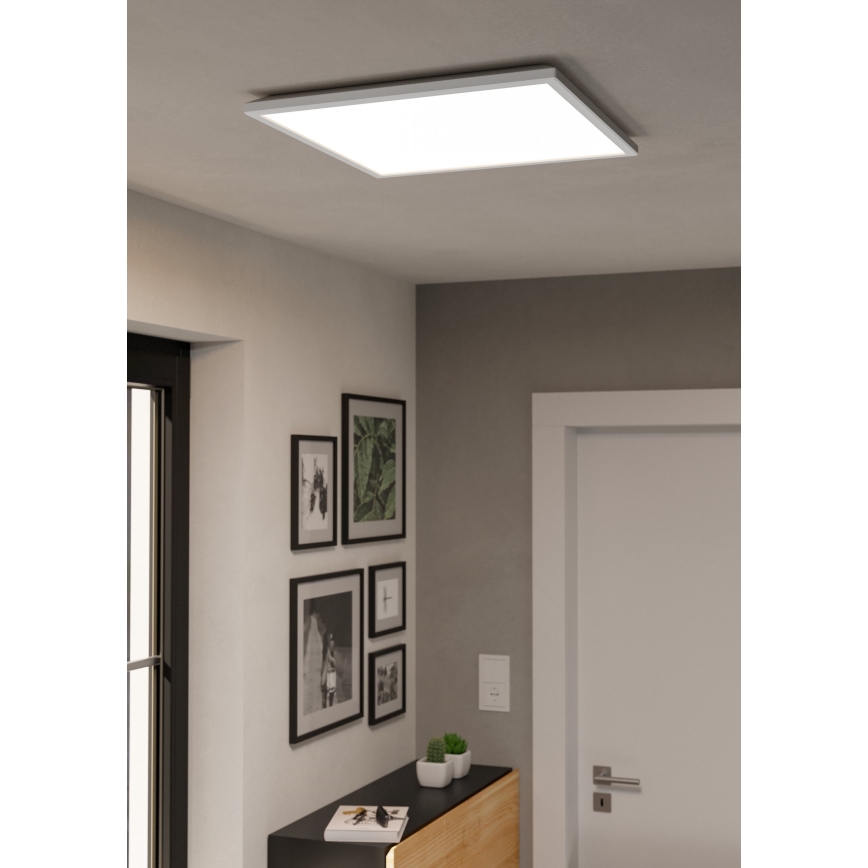 Eglo - LED loftlampe til badeværelse m. RGBW-farver dæmpbar LED/17W/230V 2700-6500K 50x50 cm IP44 hvid ZigBee