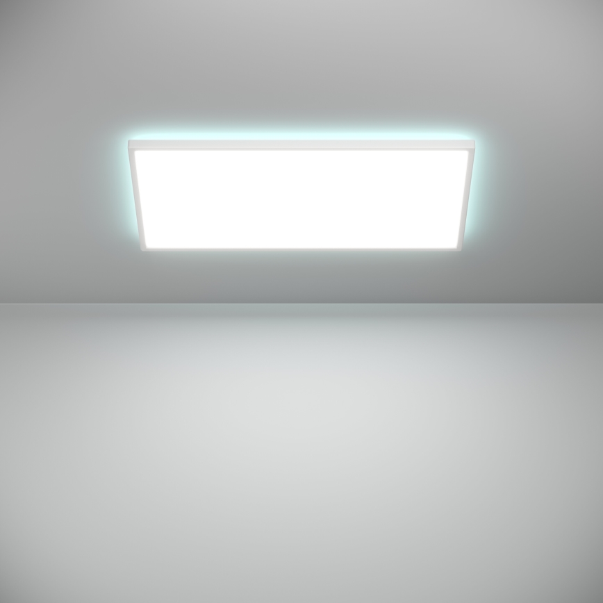 Eglo - LED loftlampe til badeværelse m. RGBW-farver dæmpbar LED/17,2W/230V 2700-6500K 30x57 cm IP44 hvid ZigBee