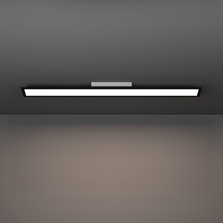 Eglo - LED overflademonteret panel LED/28W/230V 2700/4000/6500K 120x15 cm sort