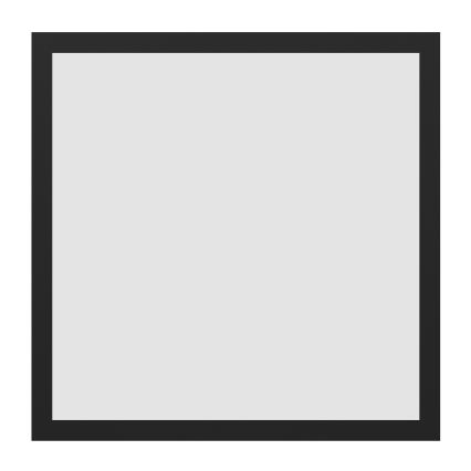 Eglo - LED RGBW dæmpbar loftlampe LED/19W/230V 2700-6500K 40x40 cm sort