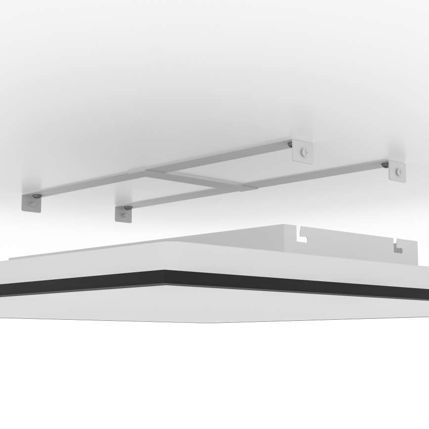 Eglo - LED RGBW, dæmpbart overflademonteret panel, LED/33W/230V, 2700-6500K, 60x60 cm, sort