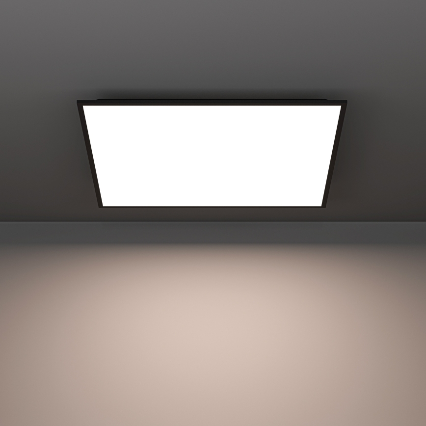 Eglo - LED RGBW, dæmpbart overflademonteret panel, LED/33W/230V, 2700-6500K, 60x60 cm, sort