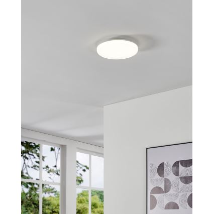 Eglo - LED loftlampe til badeværelset LED/20W/230V 2700/4000/6500K Ø 31 cm IP54 hvid