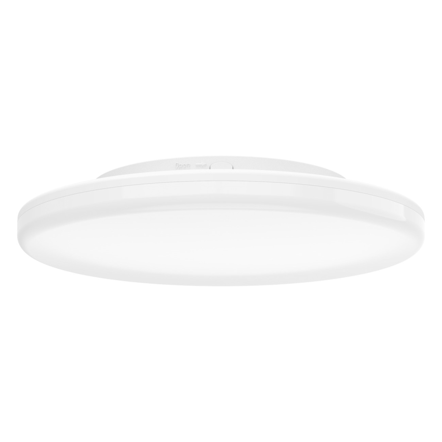 Eglo - LED loftlampe til badeværelset med bevægelsessensor LED/20W/230V 2700/4000/6500K Ø 31 cm IP54 hvid