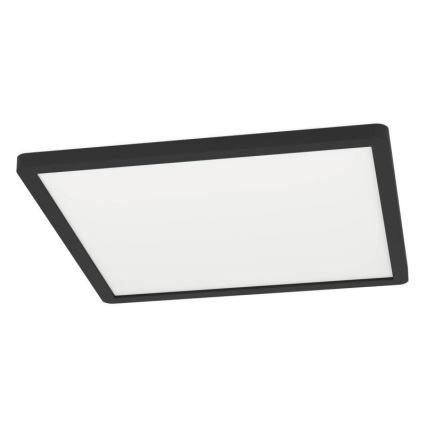 Eglo - LED badeværelsesloftlampe LED/16,4W/230V 29x29 cm IP54 sort