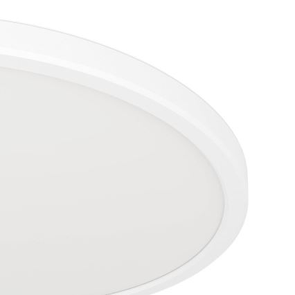 Eglo - LED loftlampe til badeværelse, LED/16,4W/230V, Ø 30 cm, IP54, hvid
