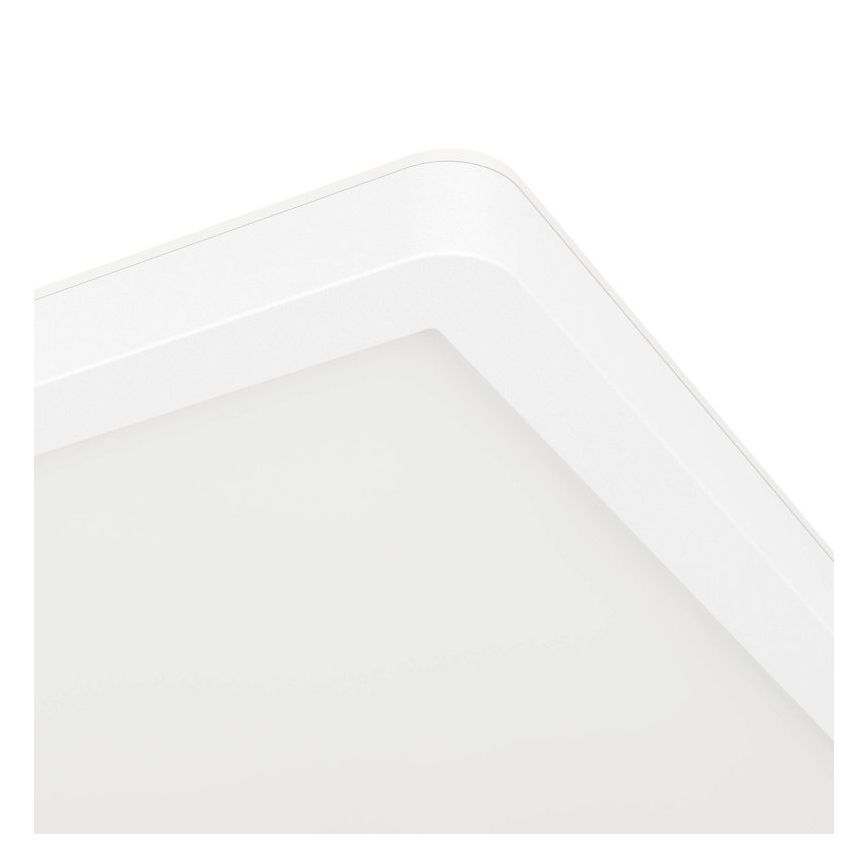 Eglo - LED loftlampe til badeværelse LED/16,4W/230V 29x29 cm IP54 hvid